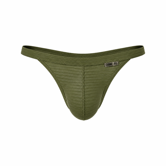 CODE 22 Zebra Thong Khaki