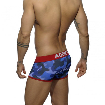 ADDICTED Camouflage Boxershorts Navy